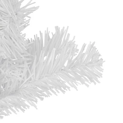 Northlight 9' x 10" White Iridescent Mixed Pine Artificial Christmas Garland - Unlit 5 Northlight 9' x 10" White Iridescent Mixed Pine Artificial Christmas Garland - Unlit - Image 3