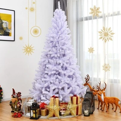 Costway 6/7.5/9Ft Hinged Artificial Christmas Tree Premium Pine Tree 13 Costway 6/7.5/9Ft Hinged Artificial Christmas Tree Premium Pine Tree - Image 11