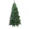 Northlight 7' Prelit Artificial Christmas Tree Slim LED Glacier Pine - Multicolor Lights -Outlet Xmas Decor Tree Store GUEST 9d349f99 c038 4057 b772 a5b933acd4b0