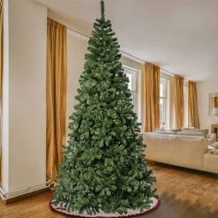 National Tree Company First Traditions Unlit Linden Spruce Artificial Christmas Tree