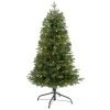 Nearly Natural 4' Vermont Fir Prelit LED Artificial Christmas Tree