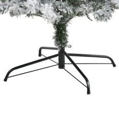 8ft Nearly Natural Pre-Lit LED Flocked Full Rock Springs Spruce Artificial Christmas Tree Clear Lights -Outlet Xmas Decor Tree Store GUEST 9f86fa07 782f 488f 85d3 a813c22f20a6