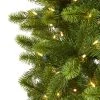 Nearly Natural 8' Pre-Lit LED Slim Virginia Spruce Artificial Christmas Tree Multifunctional Clear Lights -Outlet Xmas Decor Tree Store GUEST a24a19e4 3926 4361 989a 27a142842178