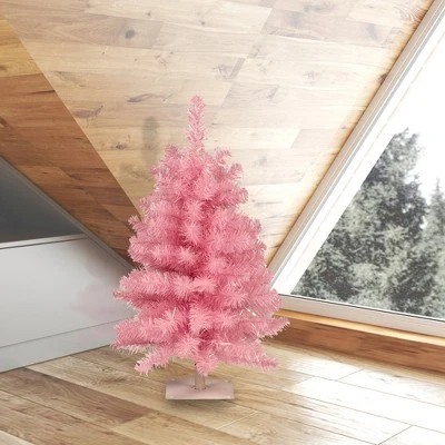 Vickerman Pink Pine Artificial Christmas Tree 5 Vickerman Pink Pine Artificial Christmas Tree - Image 3