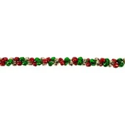 Northlight 5' Red, Green and Gold Jingle Bell Christmas Garland -Outlet Xmas Decor Tree Store GUEST a2955afe e292 494e b2ae ad02eb04965e