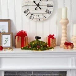 Nearly Natural 16-in Christmas Pine Candelabrum with 35 Lights and Pine Cones 9 Nearly Natural 16-in Christmas Pine Candelabrum with 35 Lights and Pine Cones -Outlet Xmas Decor Tree Store GUEST a3ac1a93 84b6 40e1 a826 e9b471ba5be4