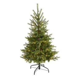 Nearly Natural Pre-Lit LED North Carolina Spruce Artificial Christmas Tree Clear Lights -Outlet Xmas Decor Tree Store GUEST a4a3311e 9adc 4d2f 98f5 9460b75d5651