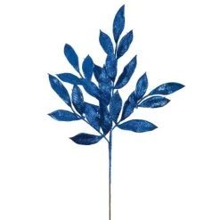 Vickerman 22" Glitter BayLeaf Artificial Christmas Spray -Outlet Xmas Decor Tree Store GUEST a62a3eef 0f95 4697 9490 aa2a8235b013