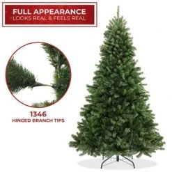Casafield Artificial Green Spruce Christmas Tree with Metal Stand -Outlet Xmas Decor Tree Store GUEST a69eae60 ae36 4e51 8c63 3fb9fc0ab8ea