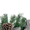 Northlight 6' Frosted Pine Artificial Christmas Garland with Striped Bows and Ornaments 1 Northlight 6' Frosted Pine Artificial Christmas Garland with Striped Bows and Ornaments -Outlet Xmas Decor Tree Store GUEST a7fcd81b c510 4b93 9eb5 fb7bc18585ea