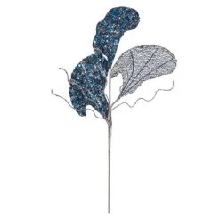 Vickerman Fiddle Leaf Glitter Aritificial Christmas Spray -Outlet Xmas Decor Tree Store GUEST a80c8580 225d 4570 b34b 6ffbf3cac4a5