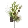 Allstate Floral 20" Pine with Pine Cones and Bell Artificial Christmas Spray -Outlet Xmas Decor Tree Store GUEST a88cec0d bdac 476c 8973 060f50ad78bf