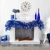 Nearly Natural 6' Pre-lit Pine Artificial Christmas Garland Blue with Warm White Lights 2 Nearly Natural 6' Pre-lit Pine Artificial Christmas Garland Blue with Warm White Lights -Outlet Xmas Decor Tree Store GUEST a8970cfd 0cd8 4bc6 8d71 f28ef83a507a