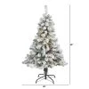 4ft Nearly Natural Pre-Lit LED Flocked Rock Springs Spruce Artificial Christmas Tree Clear Lights 2 4ft Nearly Natural Pre-Lit LED Flocked Rock Springs Spruce Artificial Christmas Tree Clear Lights -Outlet Xmas Decor Tree Store GUEST a8f23945 f06a 4072 a840 a865d355a3f0