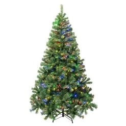 National Tree Company First Traditions Pre-Lit LED Sagamore Artificial Christmas Tree Multicolor Lights -Outlet Xmas Decor Tree Store GUEST ab96264f b395 4703 b039 361de72d328b
