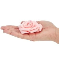 Juvale 100 Pack Foam Pink Flowers, 3 Inch Artificial Stemless Roses for Crafts, Wall Decorations, Wedding Receptions, Spring Decor, and DIY Projects -Outlet Xmas Decor Tree Store GUEST acc31d0a 4407 4288 9df5 336c726e9c40