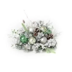 Sullivans Pine & Ornament Artificial Orb Decorative Filler 10"H Silver 7 Sullivans Pine & Ornament Artificial Orb Decorative Filler 10"H Silver -Outlet Xmas Decor Tree Store GUEST acdd185a aa79 4911 bbab 53d7385bf454