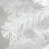 Northlight 5.5' x 38" White Upside Down Spruce Medium Artificial Christmas Tree - Unlit