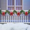 Collections Etc. Collections Etc 9ft Lighted Garland With Bows 2 Collections Etc. Collections Etc 9ft Lighted Garland With Bows -Outlet Xmas Decor Tree Store GUEST ad727540 c9e9 4b51 846a 1c5b33ed734c