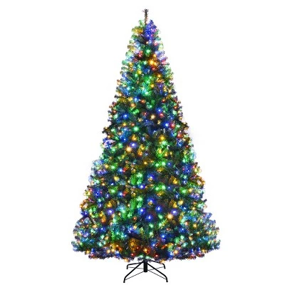Costway 9Ft Pre-Lit Artificial Christmas Tree Hinged 1000 LED Lights 10 Costway 9Ft Pre-Lit Artificial Christmas Tree Hinged 1000 LED Lights - Image 8