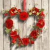 National Tree Company 20" Rose Valentine Heart 1 National Tree Company 20" Rose Valentine Heart -Outlet Xmas Decor Tree Store GUEST adc22d67 cb25 4a1c 82f8 5c90fc77caad