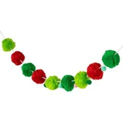 Northlight 46" Green and Red Christmas Wool Beaded Garland - Unlit 10 Northlight 46" Green and Red Christmas Wool Beaded Garland - Unlit -Outlet Xmas Decor Tree Store GUEST ade56da5 aec6 4c19 b732 82dd435145d9