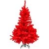 Northlight 4' Scarlett Red Pine Artificial Christmas Tree, Unlit