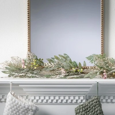 5'L Sullivans Pine And Berry Garland, Multicolored Christmas Garland 4 5'L Sullivans Pine And Berry Garland, Multicolored Christmas Garland - Image 2