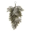 Transpac Artificial 24 in. Green Christmas Evergreen Drop with Detail -Outlet Xmas Decor Tree Store GUEST afbf4b7c ae89 4bf4 84a2 d8207e0874f5