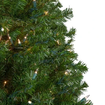 Northlight 5' Prelit Artificial Christmas Tree Medium Canadian Pine - Clear Lights 5 Northlight 5' Prelit Artificial Christmas Tree Medium Canadian Pine - Clear Lights - Image 3
