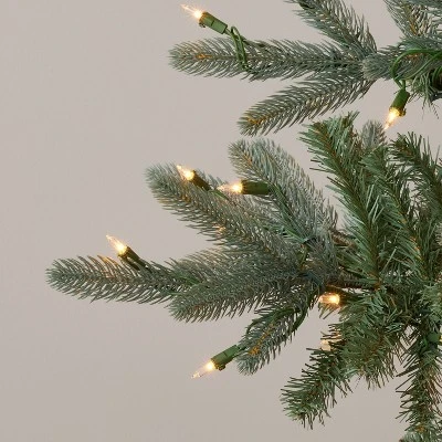 Hearth & Hand With Magnolia 7ft Pre-Lit Faux Pine Christmas Tree with Clear Lights - Hearth & Hand™ with Magnolia 5 Hearth & Hand With Magnolia 7ft Pre-Lit Faux Pine Christmas Tree with Clear Lights - Hearth & Hand™ with Magnolia - Image 3