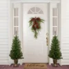 Northlight 28" Berry Pine and Eucalyptus Artificial Teardrop Christmas Swag - Unlit 2 Northlight 28" Berry Pine and Eucalyptus Artificial Teardrop Christmas Swag - Unlit -Outlet Xmas Decor Tree Store GUEST b04d309a c438 4578 a020 6eeeccb77287