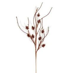 Vickerman 32" Mini Pinecone Twig Glitter Spray -Outlet Xmas Decor Tree Store GUEST b0652958 9fa3 4667 bb2e 230e4cff3356