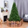 Tangkula 7.5ft PVC Artificial Christmas Tree 1346 Hinged Tips w/ Solid Metal Leg -Outlet Xmas Decor Tree Store GUEST b1774827 262d 4520 ba72 538ae0a054c3