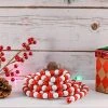 Ornativity Red and White Beaded Garland - 10 ft -Outlet Xmas Decor Tree Store GUEST b1b90c03 63d3 4c4d 9a5d 707977015d5a