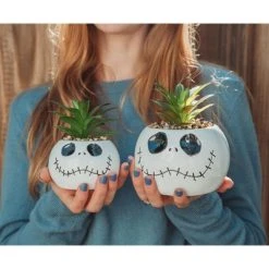 Toynk Silver Buffalo Disney The Nightmare Before Christmas Jack Skellington Ceramic Mini Planter -Outlet Xmas Decor Tree Store GUEST b33eb3b4 3b69 4bcf 9bc1 f6770fde787b