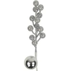 Northlight 29" Silver Glitter Berries with Ornaments Christmas Spray 7 Northlight 29" Silver Glitter Berries with Ornaments Christmas Spray -Outlet Xmas Decor Tree Store GUEST b43e5191 de59 4200 9ce8 bc295bd3c245