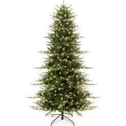 Best Choice Products Pre-Lit Artificial Aspen Noble Fir Christmas Tree w/ Branch Tips, LED Lights -Outlet Xmas Decor Tree Store GUEST b4cc6334 0009 423e b2dc 23af7fd91c41