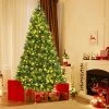 Costway 8ft Pre-lit Hinged Artificial Christmas Tree w/ Pine Cones & Red Berries -Outlet Xmas Decor Tree Store GUEST b4fbebd3 a449 4b04 8261 9316189f0e18