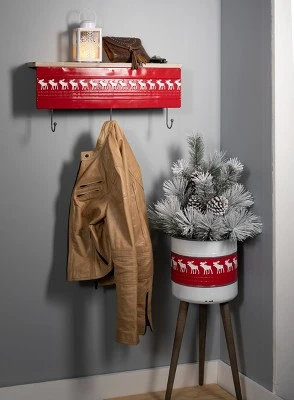 Sullivans Artificial Flocked Pine Stem 18"H Green 5 Sullivans Artificial Flocked Pine Stem 18"H Green - Image 3