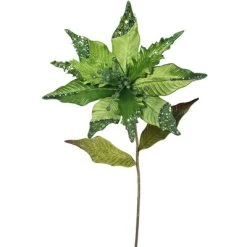 Vickerman 26", 12" Flower Velvet Poinsettia Aritificial Christmas Pick -Outlet Xmas Decor Tree Store GUEST b5890796 7717 49d4 b3a4 0f73aa4ad3b5