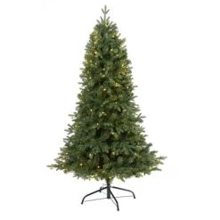 Nearly Natural 5' Vermont Fir Prelit LED Artificial Christmas Tree