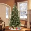 Puleo 6.5' Pre-Lit Colorado Blue Spruce Artificial Christmas Tree White Lights