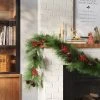 Artificial Christmas Garland XL Long Needle Pine with Red Berries - Threshold™ -Outlet Xmas Decor Tree Store GUEST b67099b3 ebc9 4412 9b16 2b38df2e5968