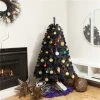 Yaheetech Artificial Christmas Tree Hinged Spruce Artificial Tree with Foldable Stand