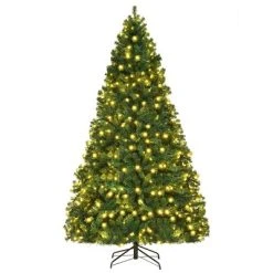 Costway 7Ft/7.5Ft/8Ft Pre-Lit PVC Christmas Tree Hinged 300/400/430 Lights 25 Costway 7Ft/7.5Ft/8Ft Pre-Lit PVC Christmas Tree Hinged 300/400/430 Lights -Outlet Xmas Decor Tree Store GUEST b6b31794 5e2b 4053 8430 4845f1347d24