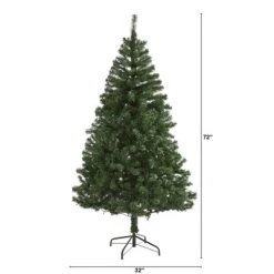 Nearly Natural 6-ft Northern Tip Pine Artificial Christmas Tree