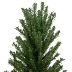 Northlight 18" Traditional Scottsdale Mini Pine Artificial Christmas Tree with Burlap, Unlit