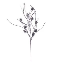 Vickerman 32" Mini Pinecone Twig Glitter Spray -Outlet Xmas Decor Tree Store GUEST b79ab8c1 01e4 45d4 8a64 ea7326ca29e8