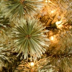 National Tree Company First Traditions Pre-Lit Slim Arcadia Cashmere Pine Hinged Artificial Christmas Tree Clear Lights -Outlet Xmas Decor Tree Store GUEST b806af60 0a08 464c 9013 5f7c7edf680d